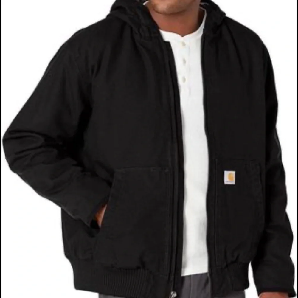 NWT Carhartt Men's Loose Fit Washed Duck Insulated Active Jacket - Picture 1 of 4